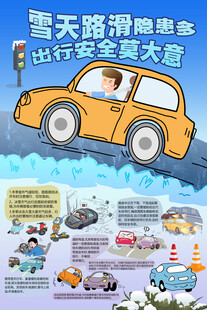 雪天路滑