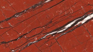 红色大理石纹理特写