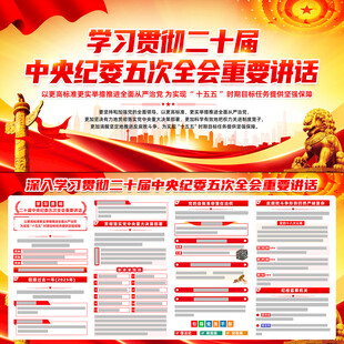 二十届中央纪委五次全会重要讲话