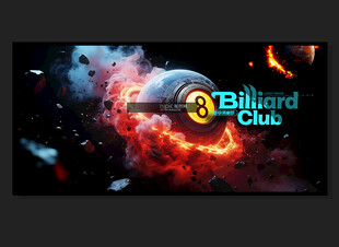 台球海报