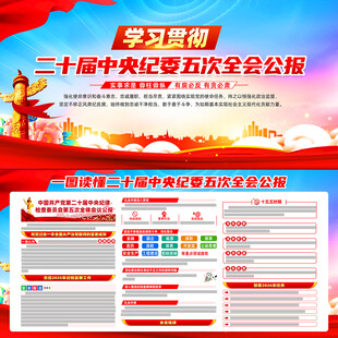 二十届中央纪委五次全会公报