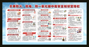 冬季防火防电安全知识宣传
