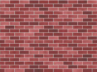 红色无缝拼接砖墙纹理