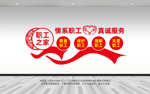 职工之家文化墙