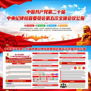 二十届中央纪委五次全会公报