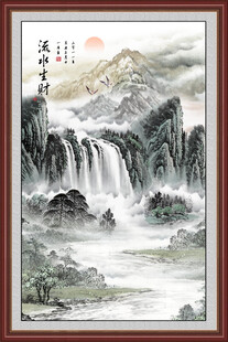 大厅山水画