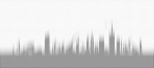 大小圆点建筑城市激光镂空