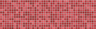 长幅红色马赛克砖墙纹理图案