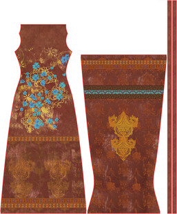 传统民族风服饰装饰图案