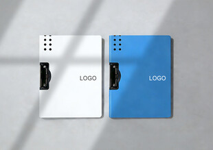 简约文件夹样机展示