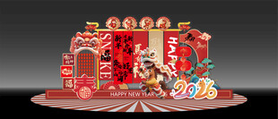 2026马年春节美陈