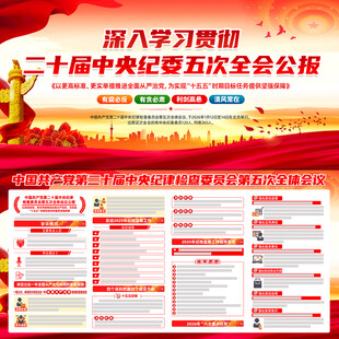 二十届中央纪委五次全会