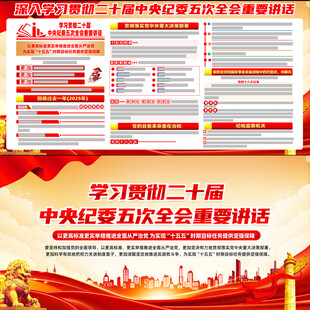 二十届中央纪委五次全会重要讲话