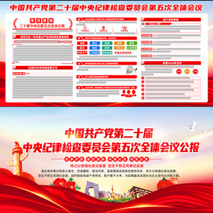 二十届中央纪委五次全会