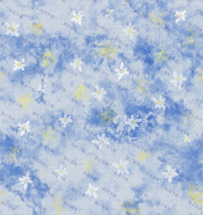 蓝白雪花图案背景纹理