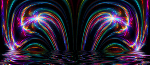 ktv酒吧绚丽炫酷舞台背景