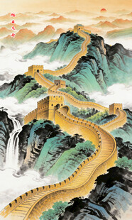 长城玄关装饰画