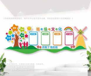 校园班级文化宣传栏