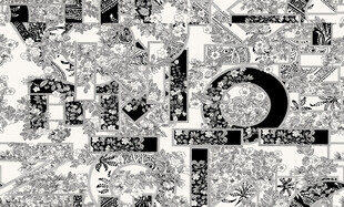 圆圈碎花 花卉 腰果花 冰丝