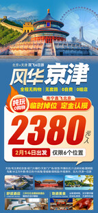 风华京津旅游大字报