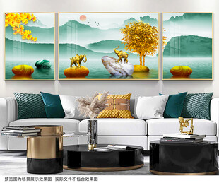 山水客厅装饰画