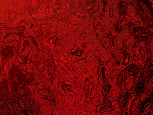 红色流体抽象艺术画