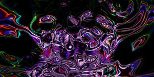 梦幻抽象ktv酒吧装饰画