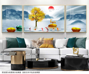 中式客厅装饰画