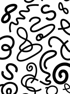 抽象手绘线条图案背景