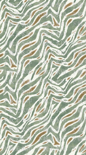 绿叶交织的抽象花纹图案