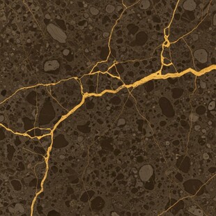 金色裂纹大理石纹理