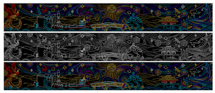 灯饰画凤凰城市