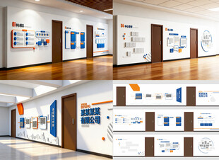 公司走廊文化墙