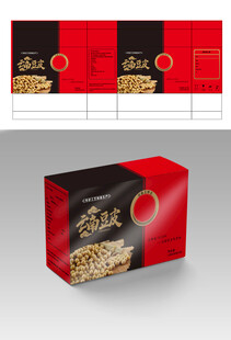 豆皮礼盒包装设计