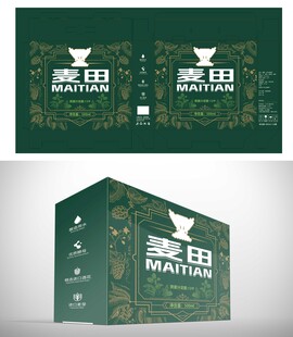 蒙田品牌茶叶包装盒设计啤酒