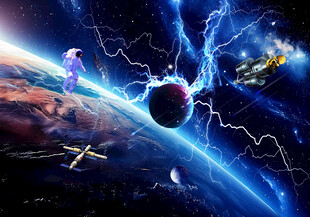 科幻宇宙场景