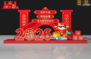 2026马年春节美陈