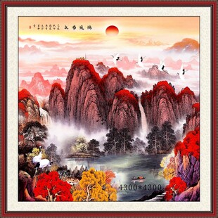 国画山水