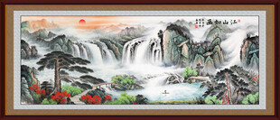 办公室山水画