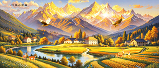 日照金山