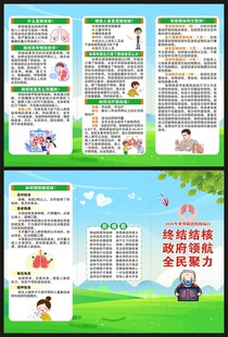 世界防治结核病日三折页