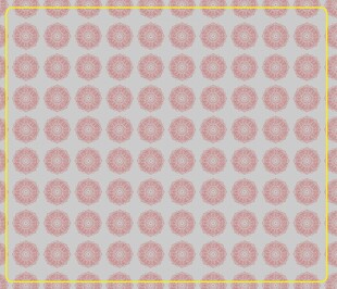 国潮红地宝相花纹矢量设计