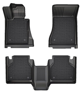 汽车脚垫四件套展示