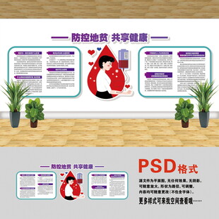 地中海贫血文化墙