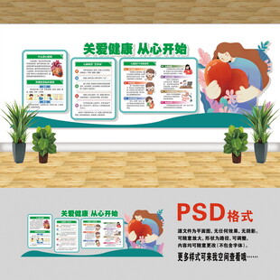 心脏病文化墙