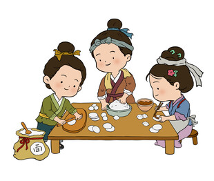 传统民俗美食 饺子 水饺
