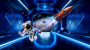 赛博朋克科幻传送门