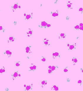 粉色可爱花朵图案背景