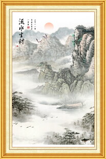 泰山办公室装饰画