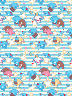 兔子巧克力卡通